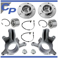 2 Achsschenkel Vorn FüR Opel Movano A + Radlager Radnabe ABS Sensor Ab 2007 24