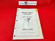 Reproduction Johnson Repair Parts Catalog 12-164 Model 100 REPRINT..