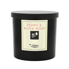 Deluxe Peony Blush Suede Scented Candle 335g Large Jar Home Gift