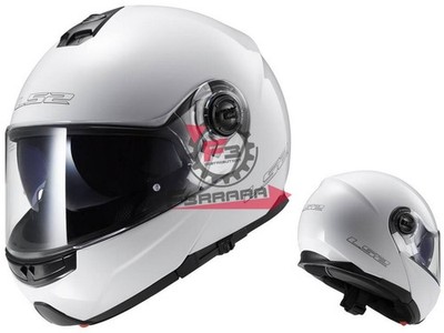 751.503251002XL HELM LS2 FF325 STROBE -XL- WEISS GLÄNZEND