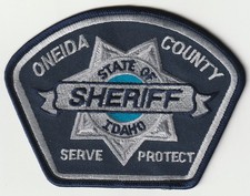 Oneida County, Idaho Sheriff Patch!