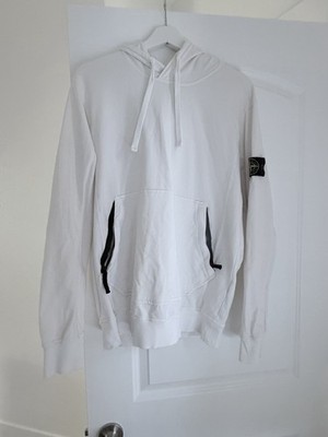Stone Island Mens Unisex Hoodie, Large