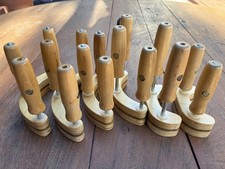 6 pc Set Of Wood Viola or Violin Clamps for Luthier Repair