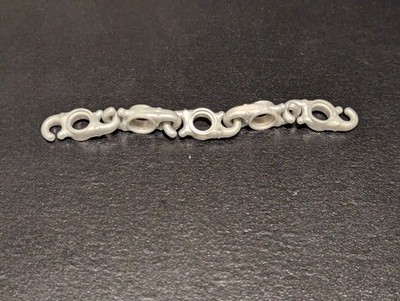 5-link Lego Technic pearl light grey chain Part 53551