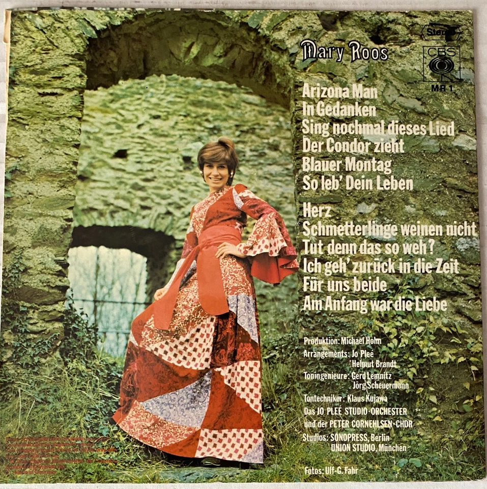 MARY ROOS - MARY ROOS - Vinyl, 7", 33 ⅓ RPM, Sampler 1970 - Bild 2 von 4