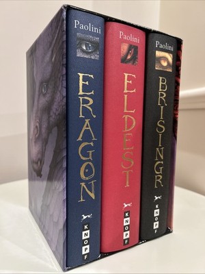 Inheritance Cycle 1-3 Book Box Set Eragon, Eldest, Brisingr Christopher Paolini
