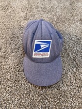 Vintage USPS United States Postal Service Mesh Trucker Hat Snapback Made USA