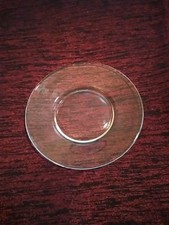 Clear Glass 6" Bread Plate.                80 t