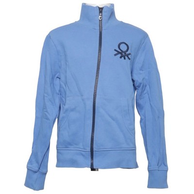 United Colors of Benetton, Sweatshirt, Größe: 140, Blau, Baumwolle #uqu