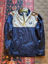 Buffalo Sabres Reebok Half Zip Jacket Men's NHL Center Ice Collection 3XL 