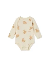 Gelato Pique Baby Long Sleeve Bodysuit PBCO259085 BEG 70　Japan