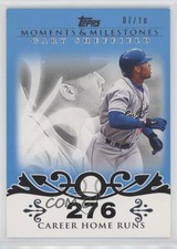 2008 Topps Moments & Milestones Blue 7/10 Gary Sheffield #52 0c3