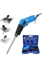 250W Rotatable Electric Hot Knife Foam Cutter Kit with Cooling System & Blades