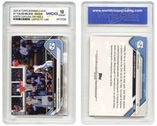 2025 Topps Bowman CALEB WILSON North Carolina Tar Heels ROOKIE Card #17 - GEM 10