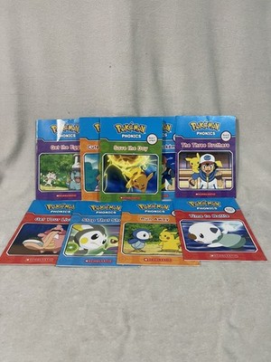 Pokemon Phonics Childrens Books Learning to Read Early Readers Lot of 9