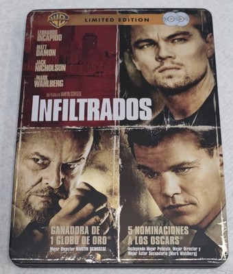 INFILTRADOS, EDICION LIMITADA, 2 DISCOS, PELICULA DVD
