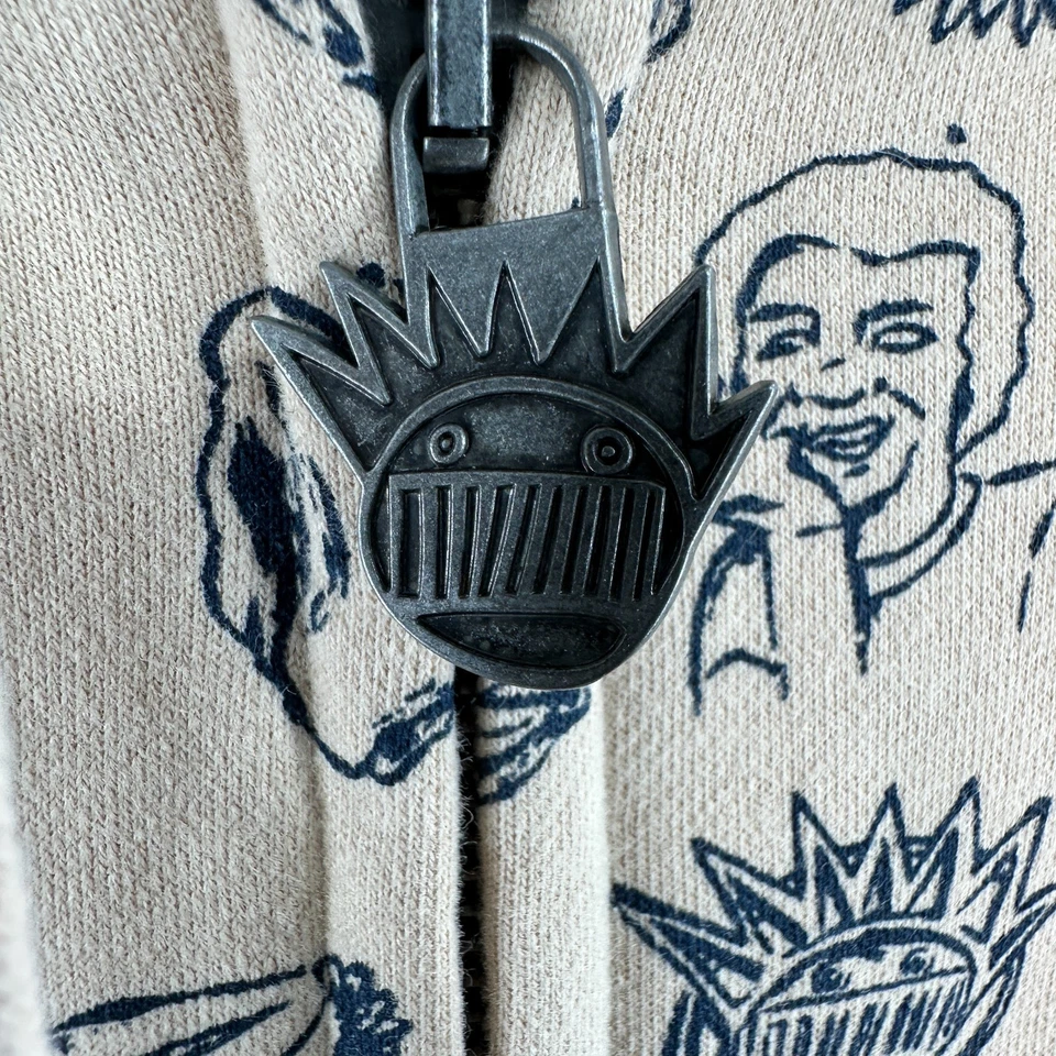 Ween Sudadera con Capucha Para Hombres Pequeña S Estampado Completo Banda I'm Wearing You Ween Sudadera con Capucha Chaqueta Foto 3 de 4