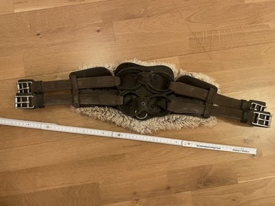 Stübben Sattelgurt Kurzgurt Equi Soft mit Polster Lammfell 70 cm