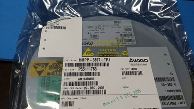 (3000PC) HMPP-389T-TR1 AVAGO/BROADCOM RF Diode PIN - Single 100V 1A MiniPak 1412