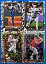2025 Topps S1 Rookies & Vets Confetti & Spring Training parallels (You Pick)