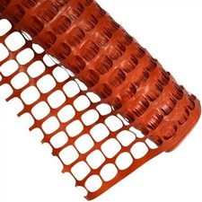 SM Supply - Orange Safety Fence - 4' x 100' - Orange Fence, Safety Fence