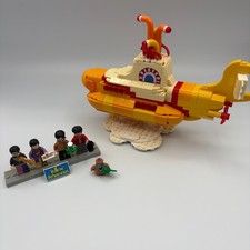 21306 Lego The Beatles The Yellow Submarine COMPLETE SET - RETIRED