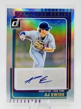 2025 Panini Donruss - Signature Series AJ Ewing #SG-AJE (AU, RC)