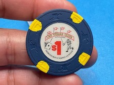 1 LAS VEGAS CLUB DOWNTOWN LAS VEGAS NEVADA CASINO CHIP - Z-3033