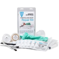 West System 105-K Fiberglass Boat Repair Kit - Complete with Tools & Adhesives