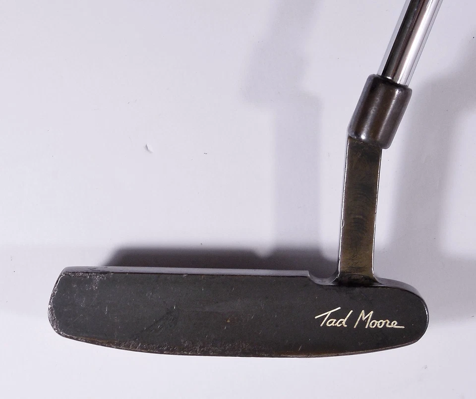 Tad Moore Pro 1 La Grange GA Carbon Steel blade putter Sik grip 34 inch - Image 3 of 4