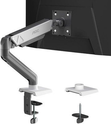 Genuine AOC Monitor Mount, Adjustable Single Monitor Arm for 17 32 Inch Screens