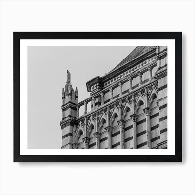 Toscana Architecture Pinnacle Art Gerahmtes Wandbild Poster Leinwanddruck Bild