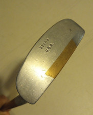Otey Crisman “320HB” Handcrafted Hickory Putter Leather Grip Nice Condition