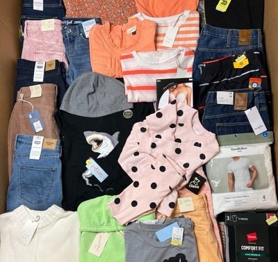 New With Tags, Men, Women, Children’s Clothing $1000+ Retail 100+ items 