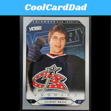 2005-06 Upper Deck Victory Rookie Gilbert Brule RC Card# 255. rookie card picture