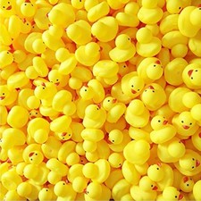 صغير Rubber Ducks Bulk 50 100 150pcs صغير Duck ألعاب رضع Shower