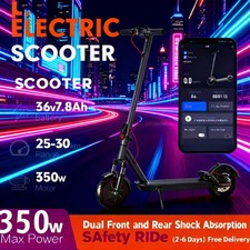 20 - Mile Adult E - Scooter: 20 mph, Dual - Shock, Effortless Urban Cruise