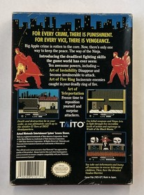 Sistema Nintendo Wrath of the Black Manta NES con caja sin manual probado