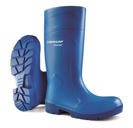 Dunlop Purofort Multigrip Safety Wellingtons Blue Size 10