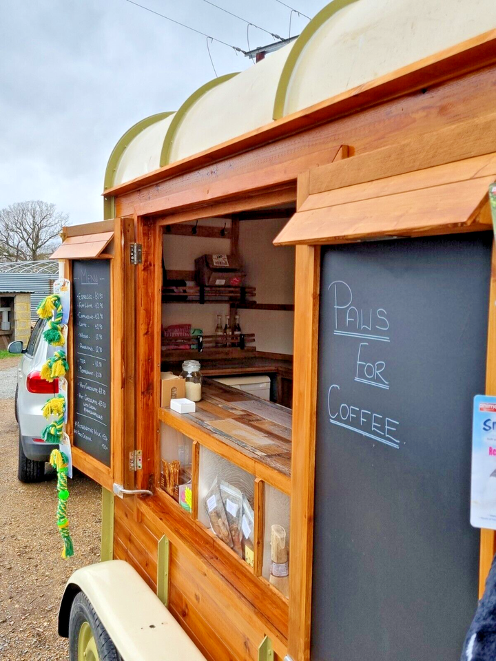 Converted Rice Horse Box trailer. Coffee, Catering, Takeaway, Events