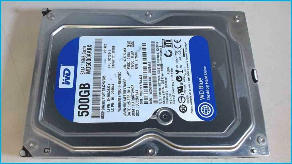 WESTERN DIGITAL 3.5インチ内蔵HDD 500GB Serial-ATA3.0Gb 7200rpm 16MB WD5000AAKS Amazon.co.jp: WESTERN DIGITAL 3.5インチ内蔵HDD 500GB Serial