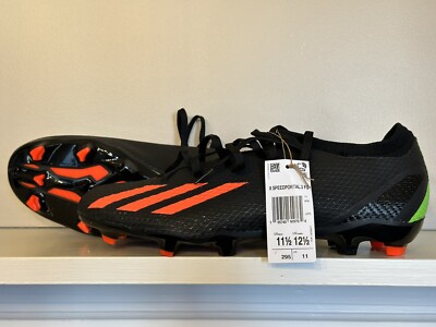 Adidas X Speed Portal 3 FG Soccer Cleats Black Sz 11.5 NEW