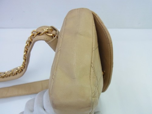 Auth GR103 Chanel Bicolore Bum Bag Gold Hardware Turnlock Coco Mark from Japan - Picture 9 of 24