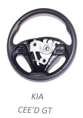 Kia Ceed Ii Gt Lenkrad Schwarz Mit Rot Stich Ebay