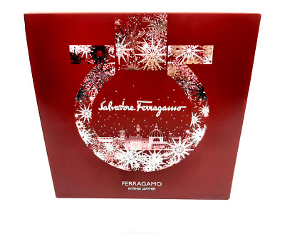 Salvatore Ferragamo Intense Leather 100 ml EdP + 100 ml Shower Gel + 10 ml EdP