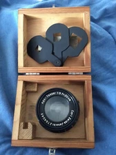 WW2 1942 FINAL CIVILIAN ZEISS PRODUCTION APO TESSAR WITH STOPS LOOKS UNUSED