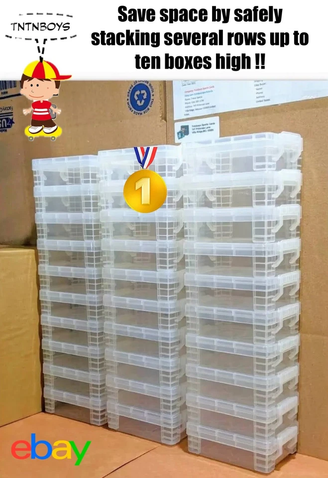 (20) Trading Card Boxes 👉 STORING CARDS IN PENNY SLEEVES = BETTER PROTECTION - Image 2 of 4