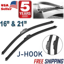 THISS FOR Honda Civic Wiper Rubber Insert Pair Front 16"-21" 2dr 4dr Inserts Set