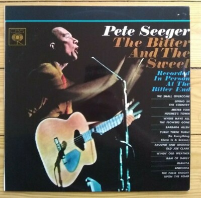 Pete Seeger - The Bitter And The Sweet - Australian mono vinyl LP CBS BP233081