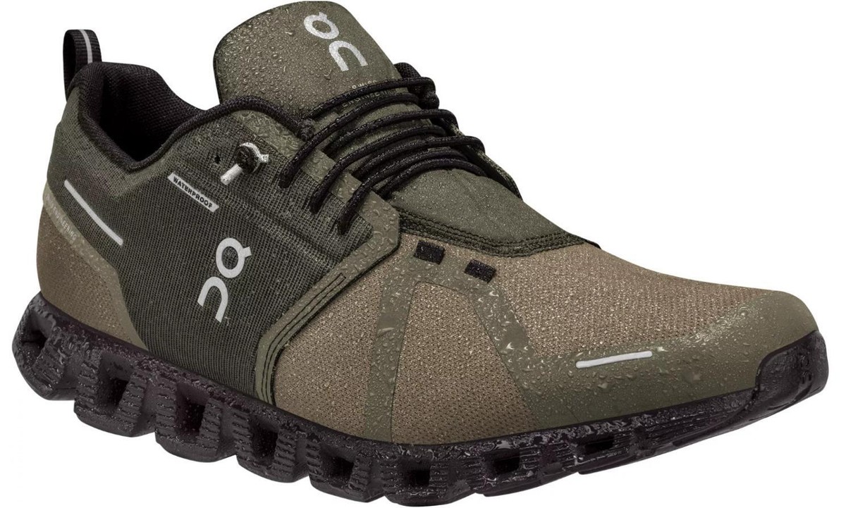 ON Cloud 5 Waterproof Olive Black for sale | eBay